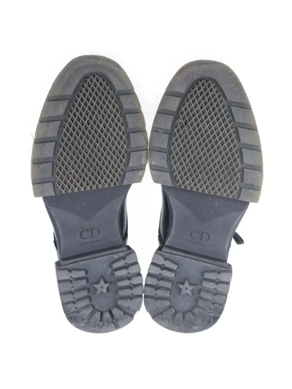 Dior Outer Feather Double Shoes Black - Picture 5 of 6